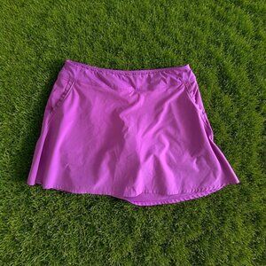 UNDER ARMOUR Purple Ruffle Pickleball Tennis Skort Size Large